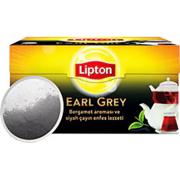 Lipton Earl Grey 3.2 gr 48'li Bergamotlu Demlik Poşet Çay
