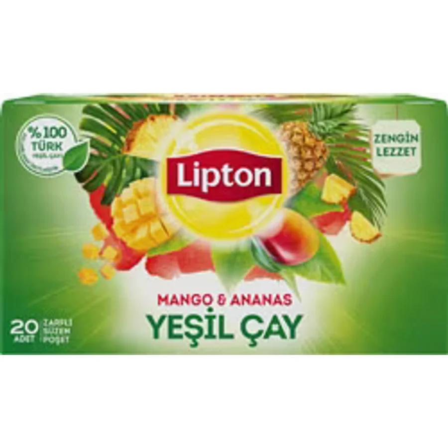 Lipton Mango - Ananas Yeşil Çay 20'li