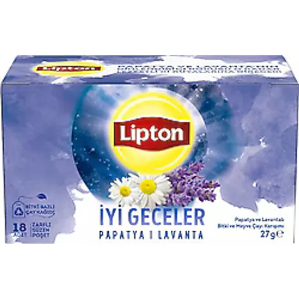 Lipton Papatya ve Lavanta İyi Geceler Çayı 18'li