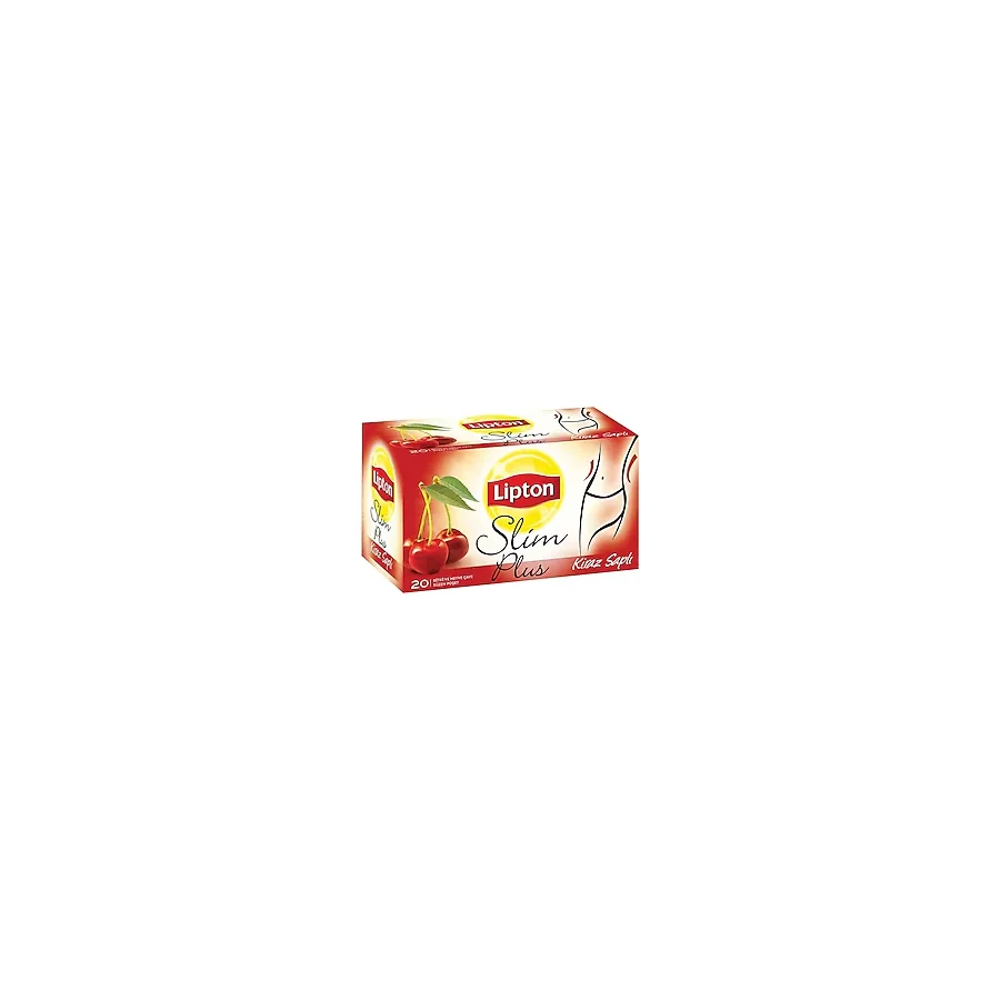Lipton Slim Plus Kiraz Saplı Bitki Çayı 20'li