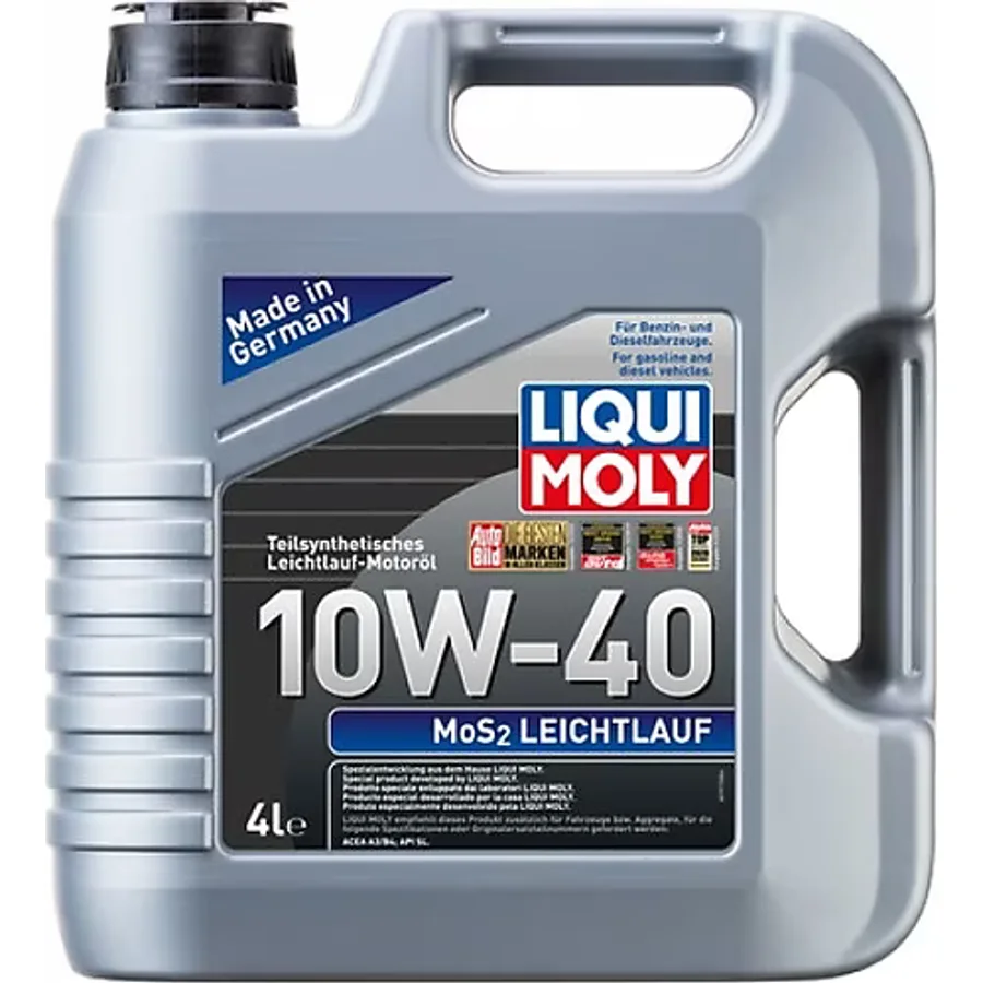 Liqui Moly Mos2 Leichtlauf 10W-40 4 lt Motor Yağı