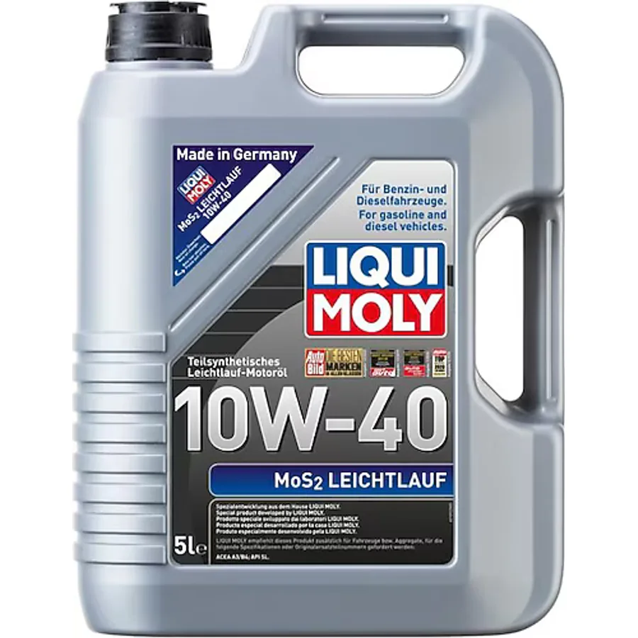 Liqui Moly Mos2 Leichtlauf 10W-40 5 lt Motor Yağı