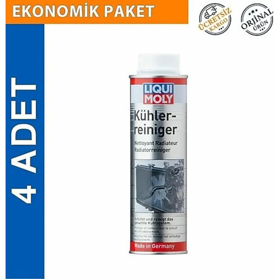 Liqui Moly Radyatör ve Soğutma Sistemi Temizleyici 300 ML (4 Adet) (3320)