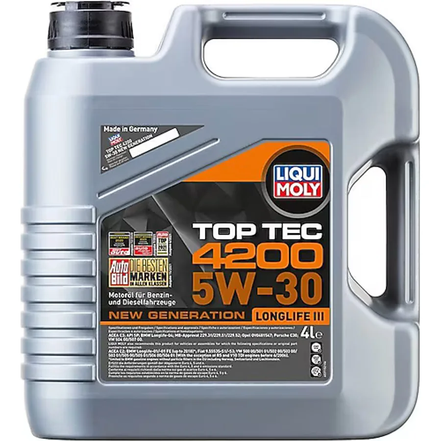 Liqui Moly Top Tec 4200 5W-30 4 lt Motor Yağı