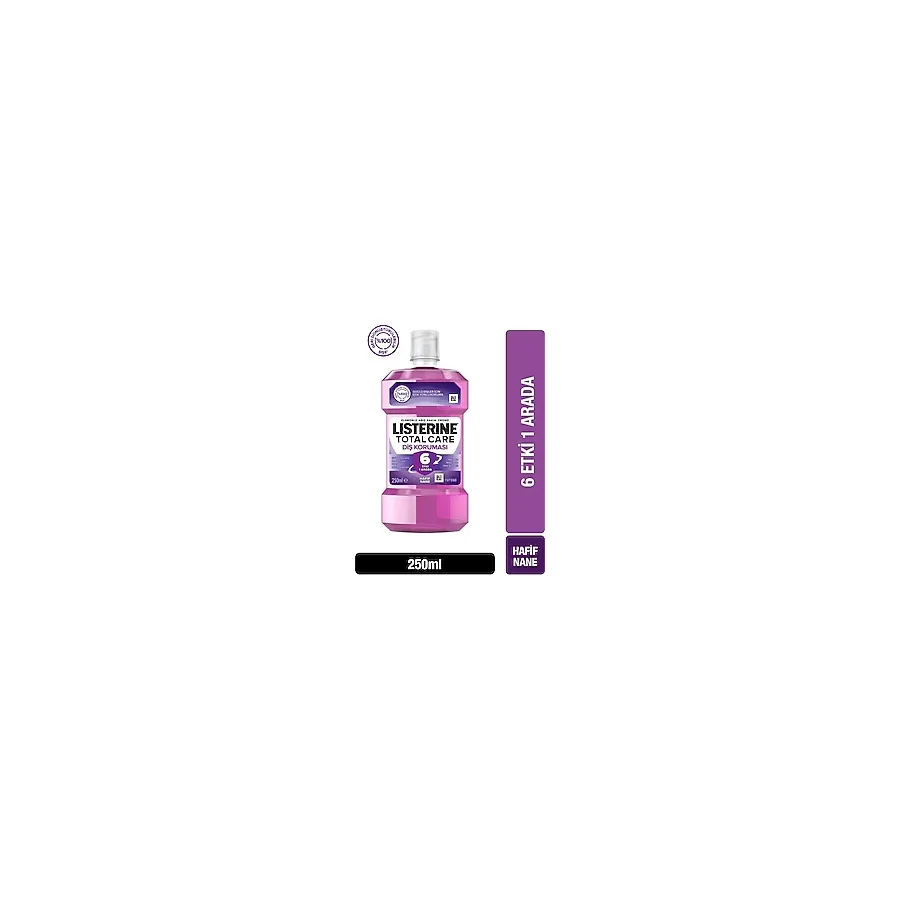 Listerine Ağız Gargarası 250 ml Diş Koruması ve Plak Önleme Nane Ferahlığı Uzun Süreli Etki