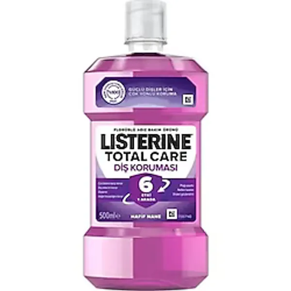 Listerine Total Care Ağız Gargarası 6 Etki Bir Arada500 Ml