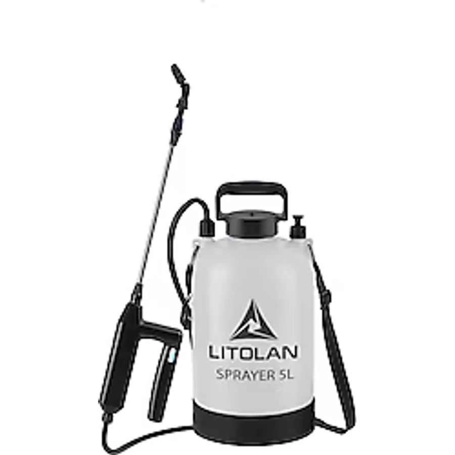 Litolan E.Pump-5 Garden 5 lt Şarjlı İlaçlama Pompası