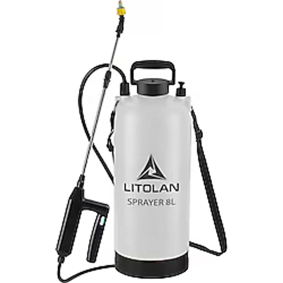 Litolan E.Pump-8 Garden 8 lt Şarjlı İlaçlama Pompası