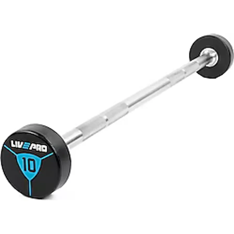 Livepro LP8010 10 kg Poliüretan Barbell