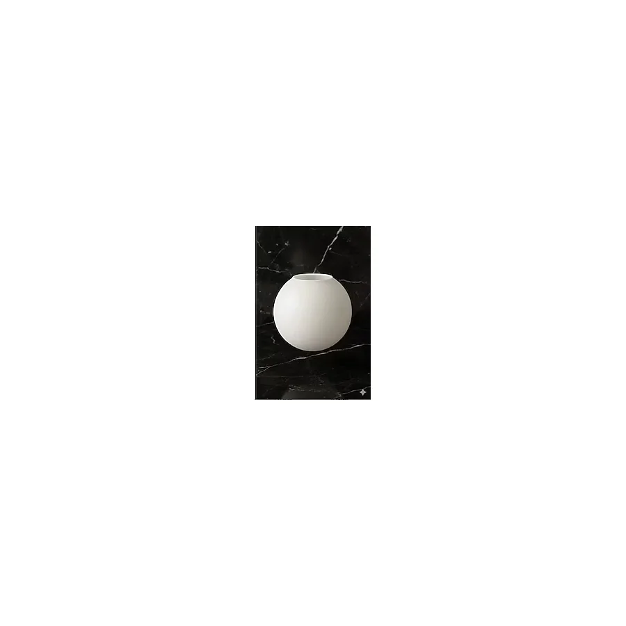 Livora Lighting Beyaz Rengi 15 Cm Glop Fanus Avize Camı Beyaz Beyaz