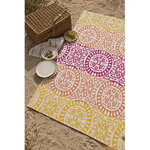 Livset Home Plastik Hasır Piknik Kamp Plaj Havuz Karavan Bahçe Hasırı Mat Balkon Veranda Mutfak Halı Kilim Yolluk