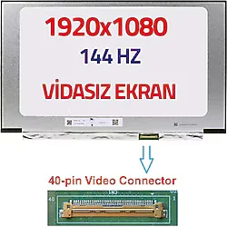 LM156LFGL03 Lcd Ekran 15.6 Slim 40 pin Vidasız