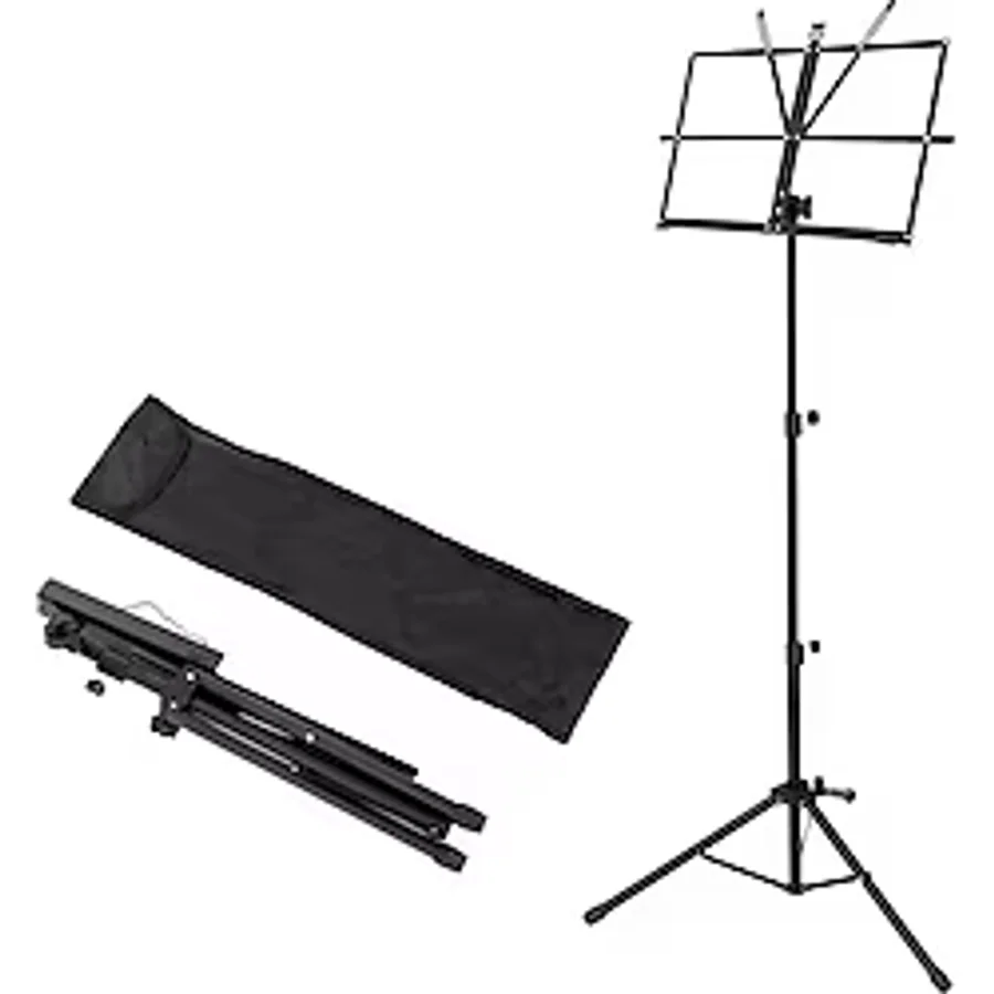 Lm203 Nota Sehpası Çantalı Kalın Profil Metal By Toga