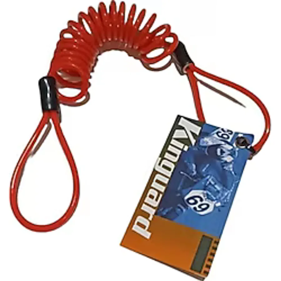 Lock Kınguard Disk Kilidi Hatırlatma Kablosu Kırmızı