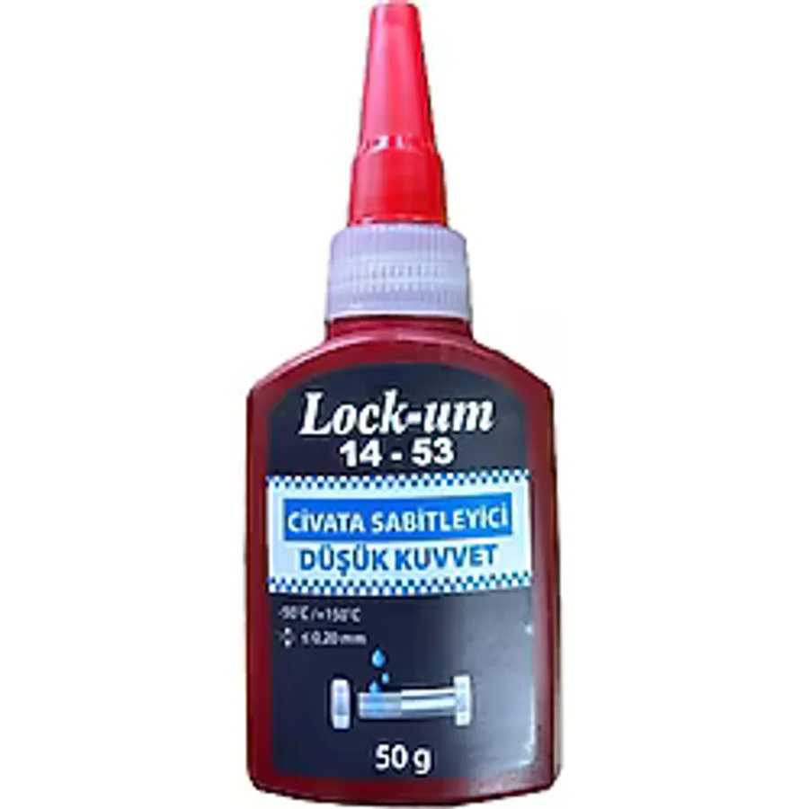 Lock-um Düşük Mukavemetli Civata Sabitleyici 50ml