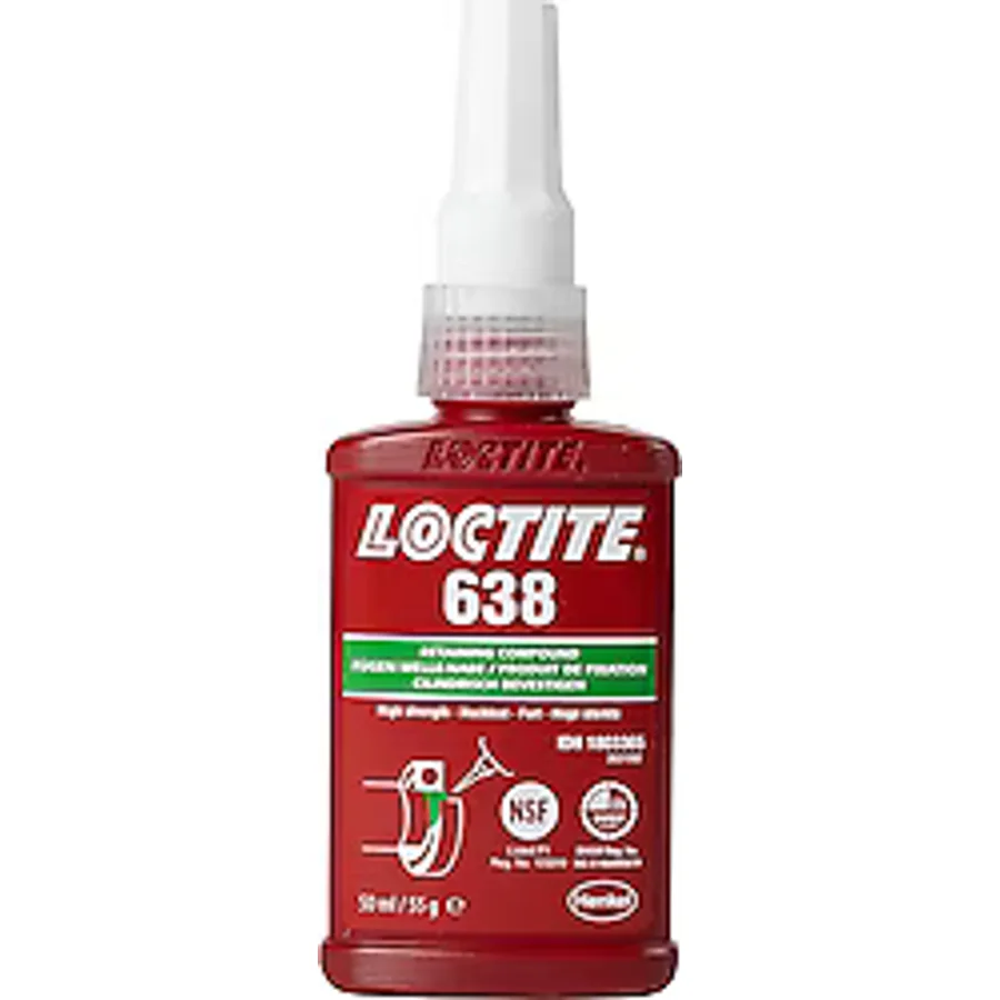 Loctite 638 50 ml Yüksek Mukavemetli Civata Sabitleyici