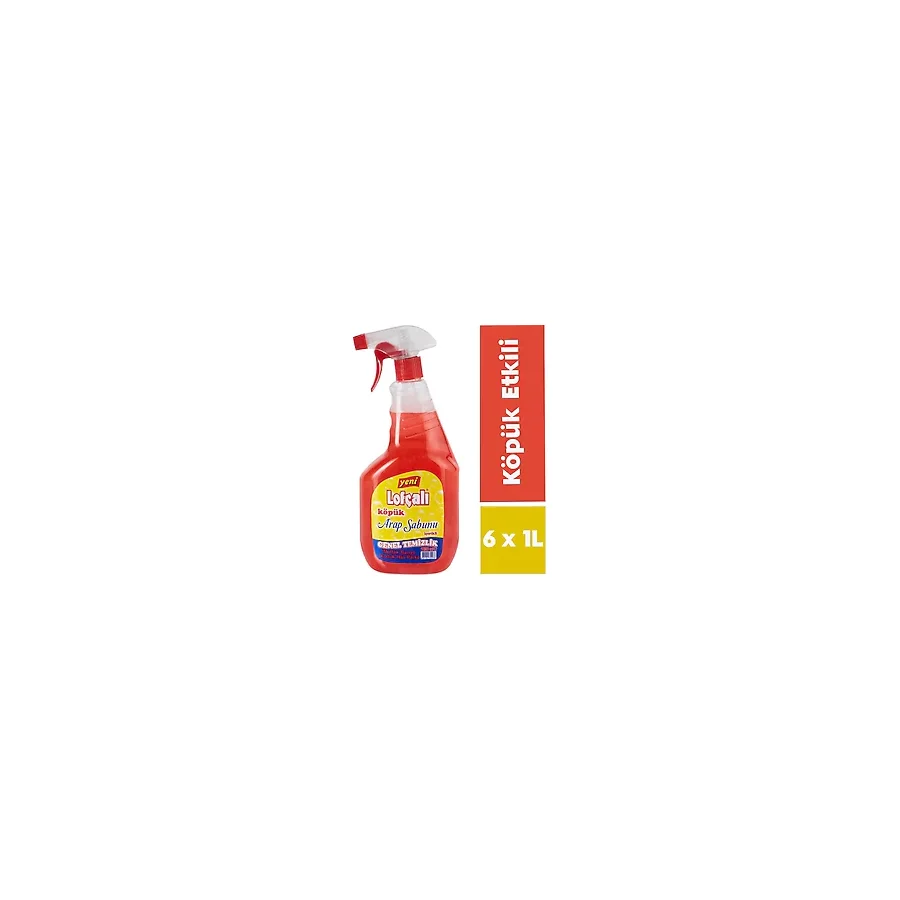 Lofçalı 1000 ml 6'lı Köpük Arap Sabunu