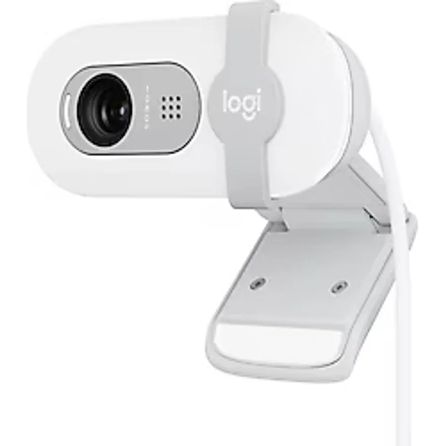 Logitech Brio 100 Beyaz Full HD 1080P Mikrofonlu Webcam
