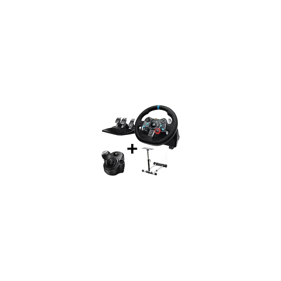 Logitech G29 Direksiyon + G29 Shifter ile Direksiyon Standı Oyun Aksesuarları Seti