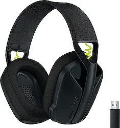 Logitech G435 Lightspeed Siyah Kablosuz Kulak Üstü Oyuncu Kulaklığı