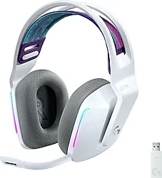 Logitech G733 Lightspeed Beyaz RGB 7.1 Kablosuz Kulak Üstü Oyuncu Kulaklığı