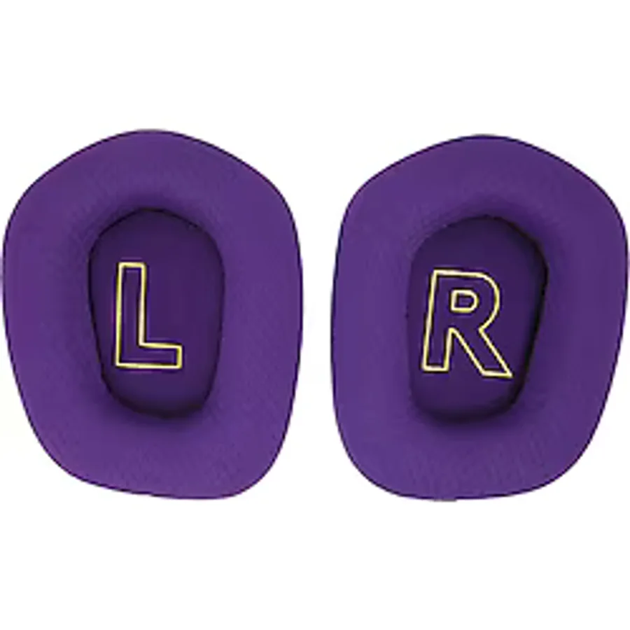 Logitech G733 Uyumlu Kulaklık Pedi Süngeri Yedek Köpük Kulak Pedleri Minder Yastık Logitech G 733 G335 K/da Lightspeed Kablosuz Oyun Kulaklığı ile Uyumlu Ped Earpad - Siyah