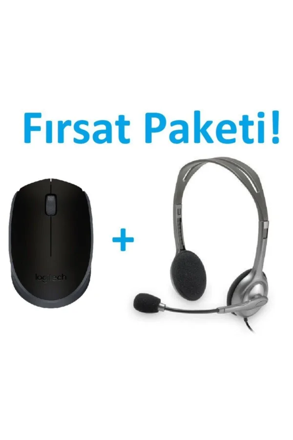 Logitech M170 2,4 Ghz 1000Dpı 3 Tuş Optik Kablosuz Mouse