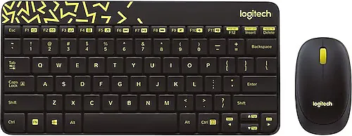Logitech MK240 920-008215 Siyah TKL Kablosuz Klavye Mouse Seti