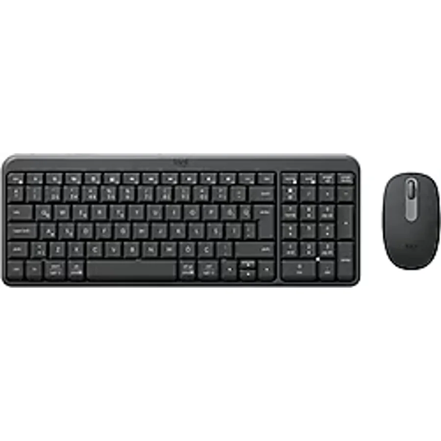 Logitech MK250 920-013528 Siyah Kablosuz Klavye Mouse Seti