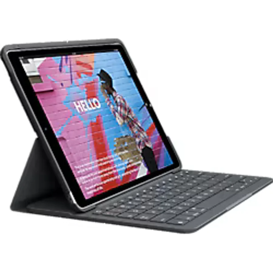 Logitech Slim Folio iPad 10.2 inç (7. Nesil- 8.Nesil) Kablosuz Klavye Siyah