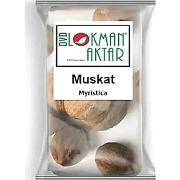 Lokman Aktar Muskat Küçük Hint Cevizi 50 Gr