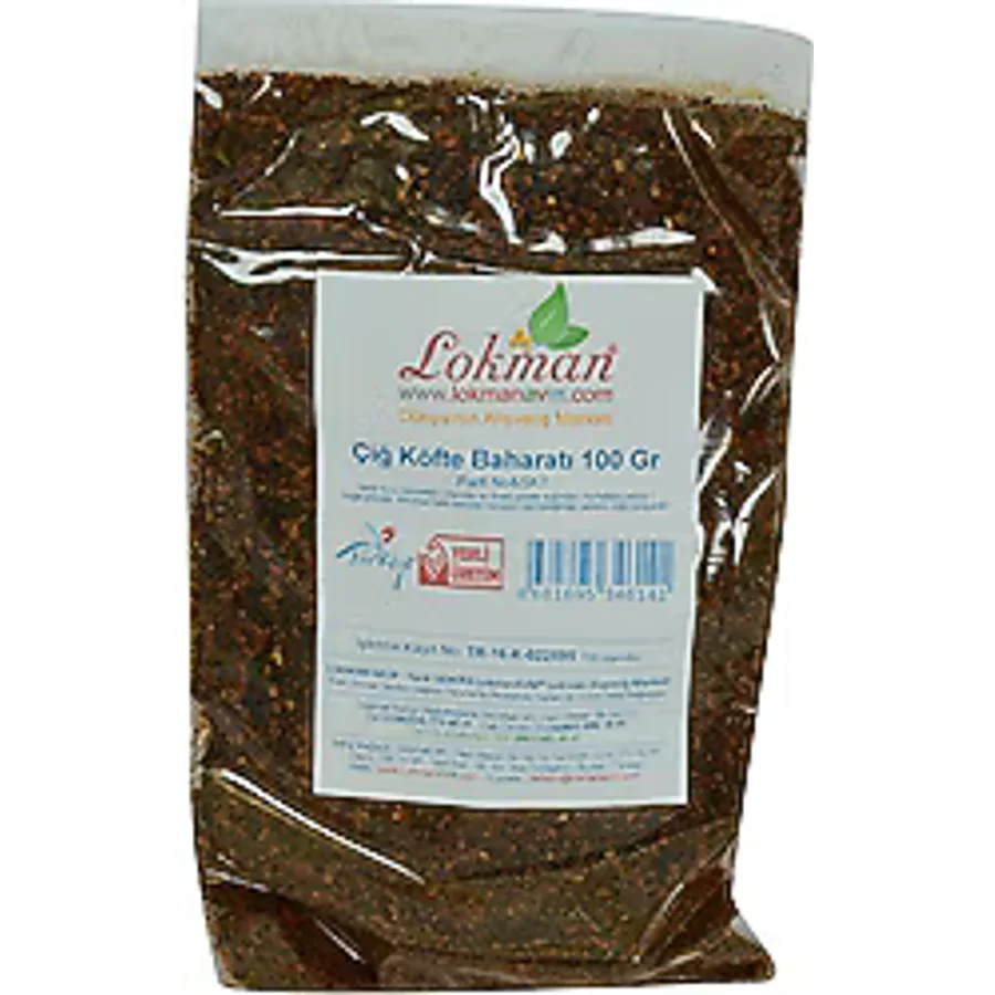 LokmanAVM Çiğ Köfte Saf Baharatı 100 gr