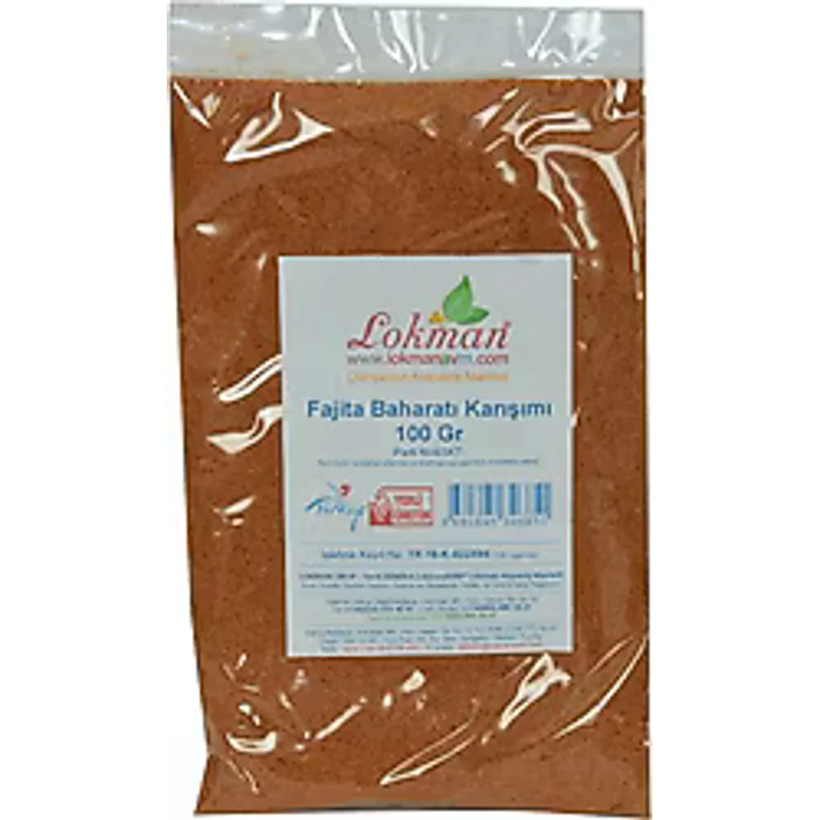 LokmanAVM Fajita Baharat Karışımı 100 gr