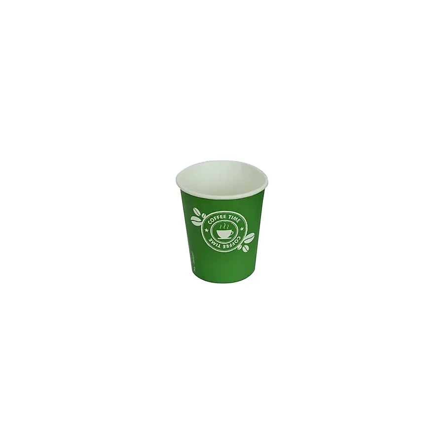 LokmanAVM Karton Bardak 8 Oz Kullan At Çay Kahve Sıcak Kağıt Otomat Bardağı 50 li 1 Paket