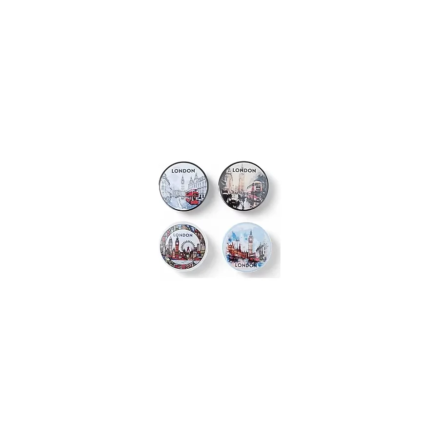 Londra Magnet Set 3-4'lü Buzdolabı Magnet London
