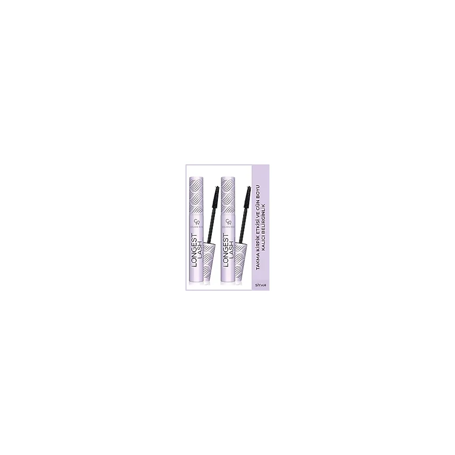 Longest Lash Tubing Mascara - Ekstra Uzunluk Ve Takma Kirpik Etkili Siyah Maskara X2 Adet Diğer