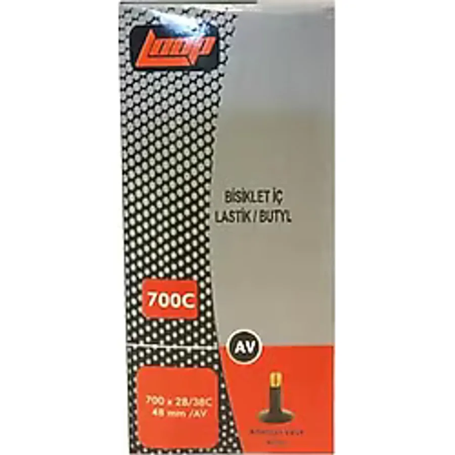 Loop İç Lastik 700x28-38 Uzun Oto Sibop Av48Mm