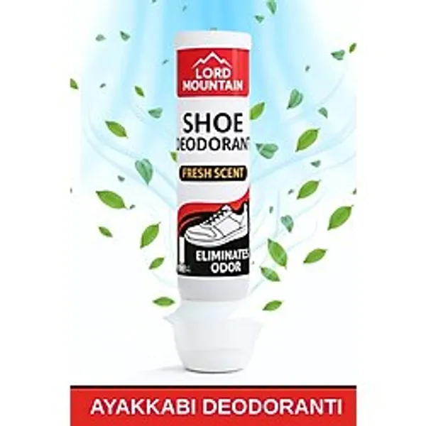 Lord Mountain Ayakkabı Bakım Koku Giderici Ayak, Ayakkabı Deodorantı Sprey 100ml