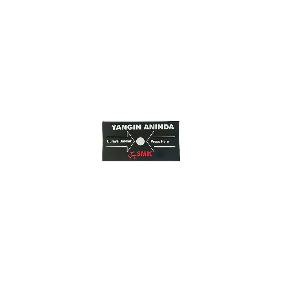 LOREX 3mk-cam10 Yangın Ihbar Butonu Camı 10lu LR-BTNC10