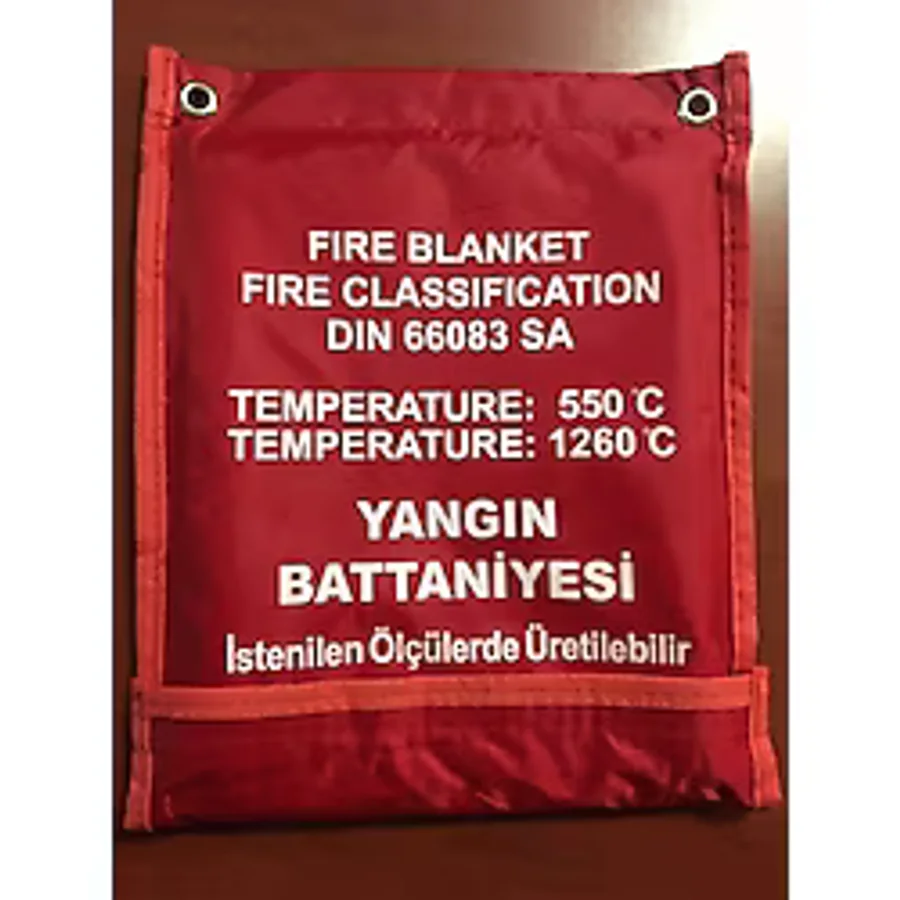 Lorex Çantalı Yangın Söndürme Battaniyesi 100 x 100