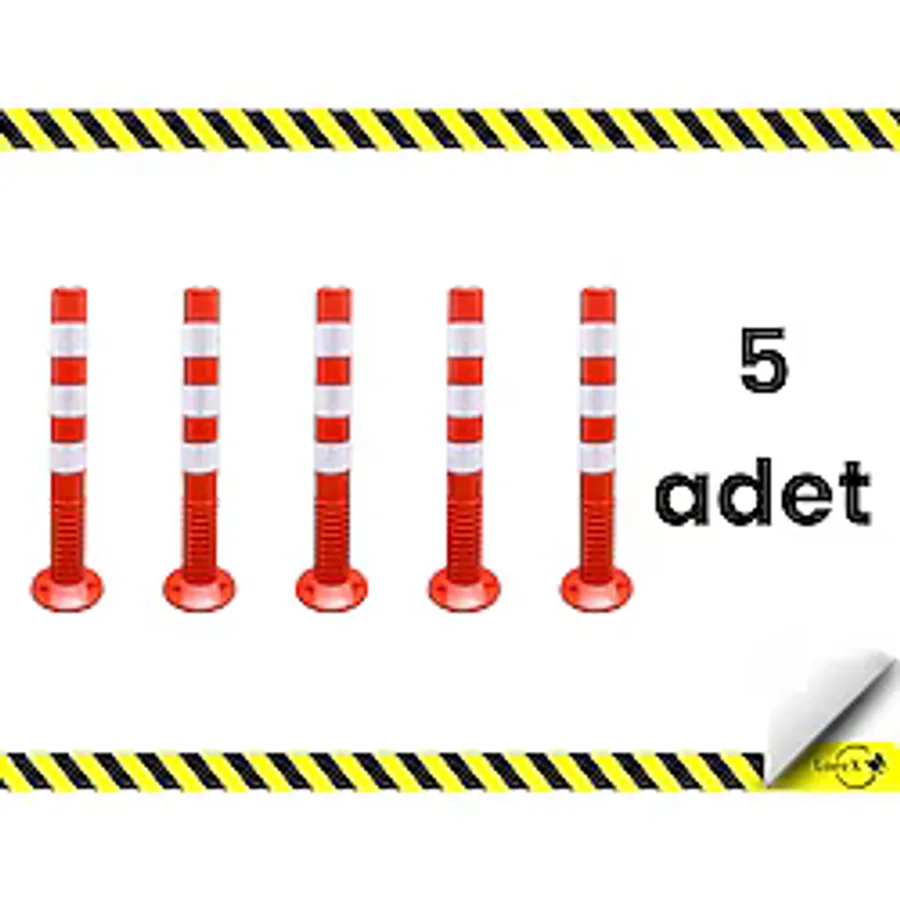 Lorex Esnek Yol Ayırıcı Delinatör 75CM(5ADET)