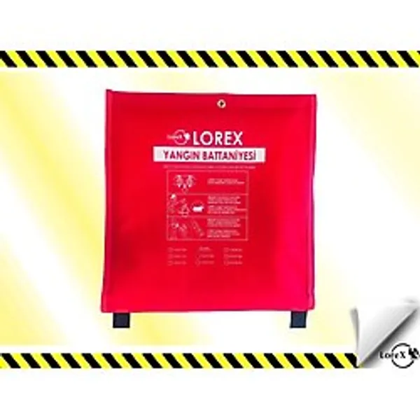 Lorex Lr-Fb1518c Çantalı Yangın Söndürme Battaniyesi