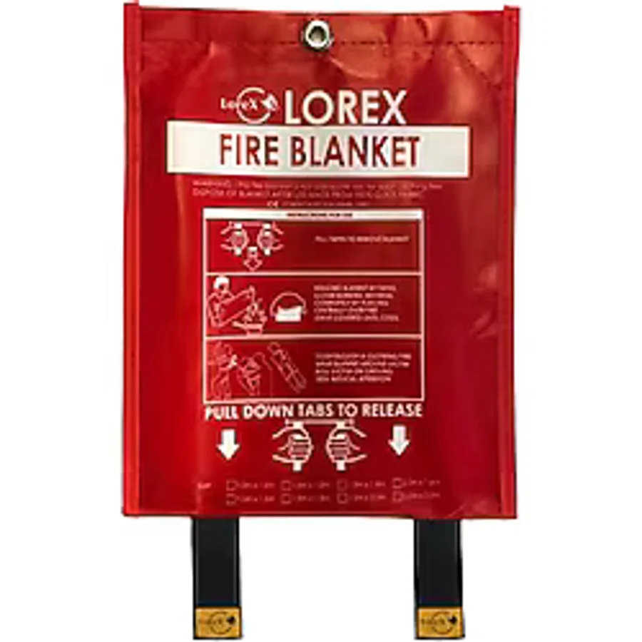 Lorex Lr-fb2016cp Premium Serisi Çantalı 200cm X160cm Yangın Battaniyesi