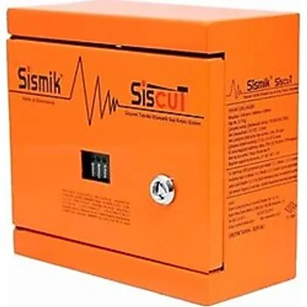 Lorex Sismik Elektronik Deprem Cihazı Sensörü Siscut Dört Çıkışlı Turuncu