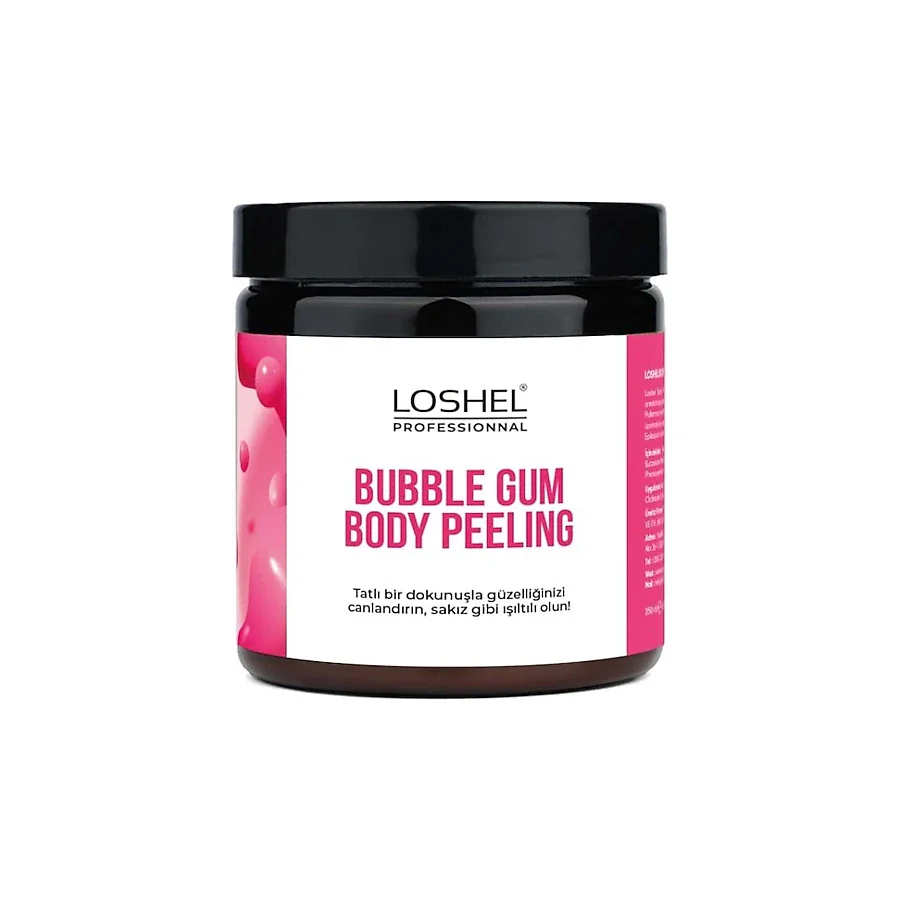 Loshel Bubble Gum 250 ml Vücut Peeling
