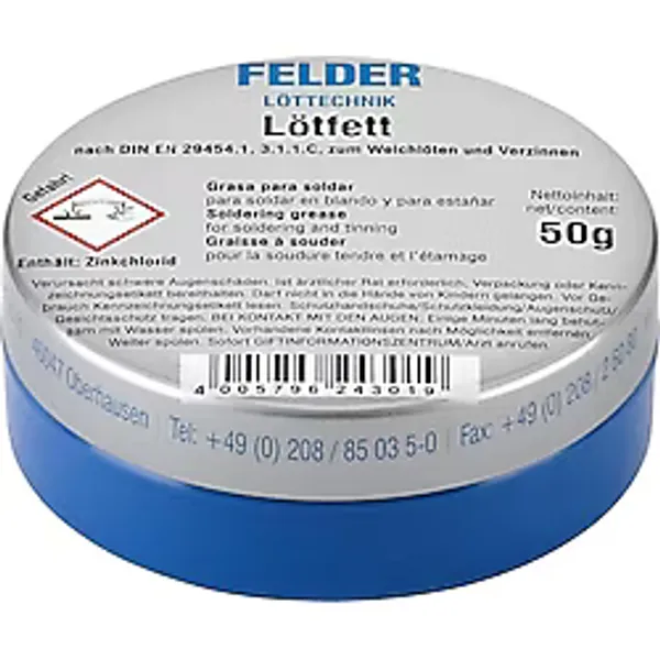 Lötfett Felder 50 Gram Kaliteli Lehim Pastası