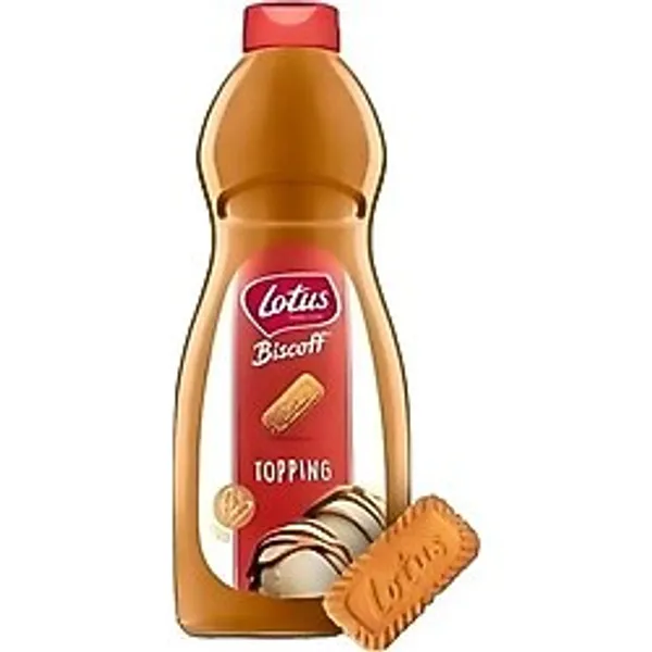 Lotus Biscoff Topping Sos 1 kg Lezzetli Aroma ile Özel Özellikli Tatlandırıcı