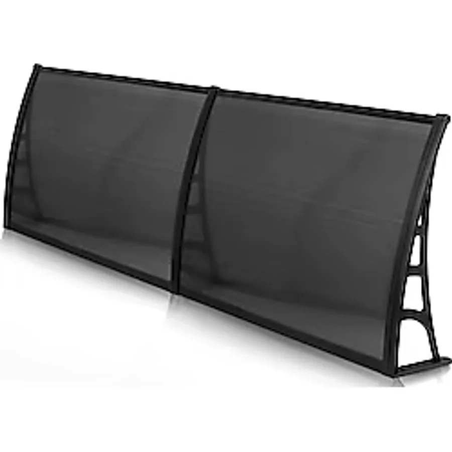 LOTUS Kapı Pencere Üstü Pratik Sundurma 70x240 - Siyah