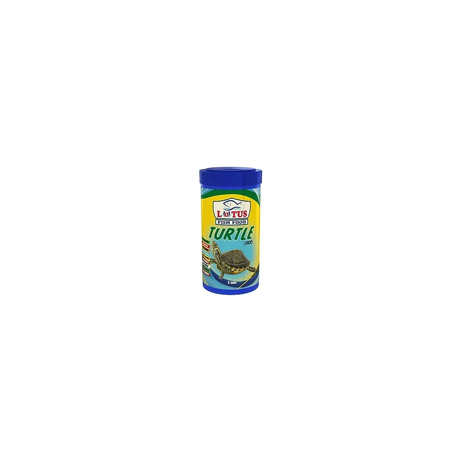 Lotus Turtle Sticks 250 ml Vitamin ve Kalsiyumlu Kaplumbağa ve Sürüngen Yemi