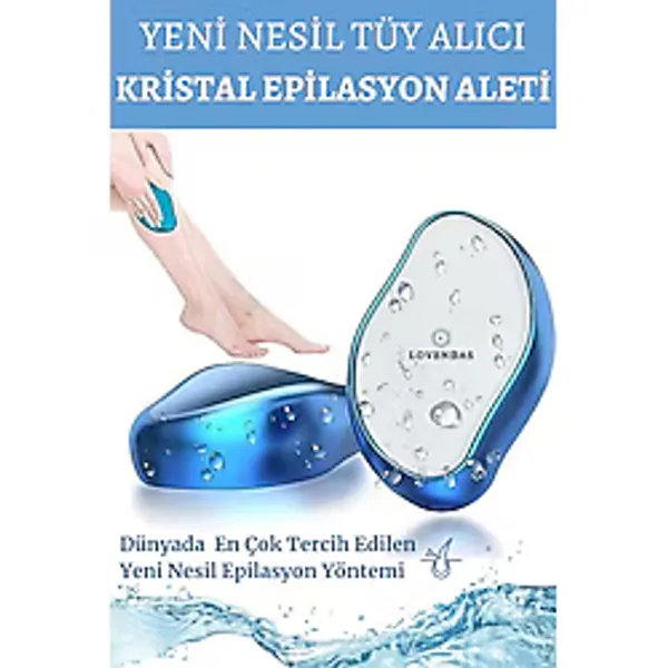 Lovendas Kristal Tüy Alıcı Epilasyon Aleti Epilatör